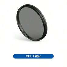 Bộ ống kính siêu mỏng 37mm/52mm(2.05 inch) cho máy ảnh UV Grad Blue Orange Color Filters & CPL ND & Star Filters dành cho máy ảnh điện thoại dùng cho video Vlog Portrait Photography - màu đen - Xem 7
