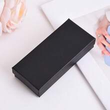 1pc Watch Box With Sponge Lid And Bottom, Jewelry Gift Box For Birthday Present