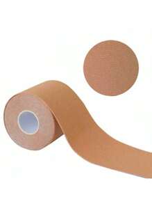 1 ROLLE 5cm x 5m Muskel Paste Kinesio Tape Elastisches Band Brust Paste Knie und Ellbogen Pad Fitnesstape Schutzzubehör Sport Tape Fitness Zubehör