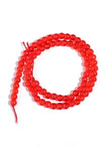 6/8/10mm Natural Round Loose Beads, DIY Bracelet Necklace Jewelry, Suitable For Couples Bracelets, Phone Chain, Key Chains, Findings