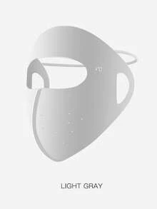 GOLOVEJOY 1 件装夏季新款防晒抗紫外线尼龙面罩，透气遮阳面罩