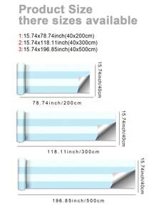 SUPSTICKER 1pc Minimalist Colorful Striped Pattern Wall Sticker, Self-Adhesive Easy To Clean Waterproof Removable And Reusable, Home Decor Wallpaper Applicable To Kitchen, Bathroom, Bedroom, Living Room, Cabinets, Wardrobes, Stairs, Doors And More Scenarios Wall Paper Wall Stickers Room Decor Wall Decor Living Room Decor