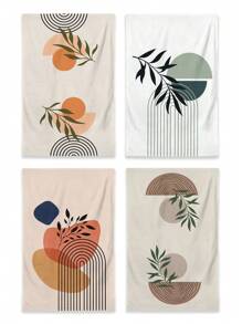 2pcs/Set Super Soft Towels, Boho Style Dish Cloths, Made Of Polyester, Handwash Only, Modern Farmhouse Decor, Neighbor Gifts, Cleaning Rags, Kitchen Decorative Towels