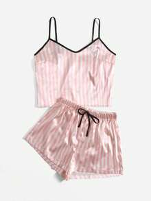 Customized Pajama Sets, Ladies Suspender Pajamas, Can Be Customized With Personalized Text To Commemorate Your Name And Age, Personalized And Interesting Children, Pets, Cartoons, Holiday Theme Graphic Designs, Can Be Used As Birthday Gifts, Colorful, Cute, Lovely, Simple, Interesting, Customized, Unique, Custom, Personalized, Ladies Satin Pajamas Are Special Gifts For Friends, Besties, Family