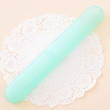 1/2/4 piezas Estuche de viaje para cepillo de dientes - Mantiene el cepillo de dientes talla grande higiénico, conveniente para viajar, diseño de material, múltiples colores para satisfacer las necesidades de moda personal