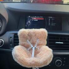 汽车娃娃座椅公仔座椅可爱玩偶出风口香薰摆件车内装饰小雕像摆件 - 彩色 - 查看 12