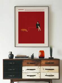 1pc Unframed, Fleabag Poster, Minimalist Movie Poster, Wall Art Print, Printable Wall Art, Movie Print, Gift Idea - Multicolor - View 2