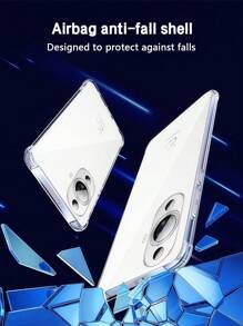 3pcs Transparent Four-Corner Anti-Fall Case Compatible With Huawei/Honor Series, Huawei/Honor Transparent Four-Corner Anti-Fall Phone Case, Phone Case, Phone Protective Cover, Phone Shell, Phone Sleeve, Anti-Fall Phone Case, Transparent Phone Case, Minimalist Phone Case, Solid Color Phone Case, Transparent Phone Case, TPU Anti-Fall Phone Case (Military-Grade Anti-Fall)