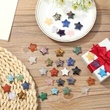 1/3/7/15/20 颗水晶和宝石星光疗愈水晶套装灵气脉轮保护抛光石冥想能量平衡水晶