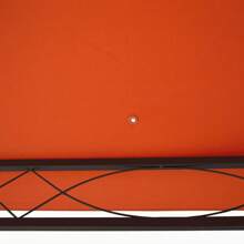 Tetto di ricambio per gazebo 3x3m arancione | Tetto in poliestere impermeabile (298x295cm) con 8 fori di drenaggio e 4 tiranti
