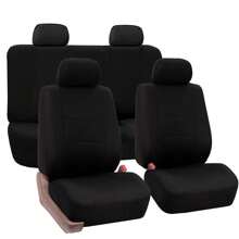 1/2/5 Set All Season Universal Car Seat Cover, Thin Cloth Cushion Pad, Breathable Elastic Mesh Fabric Seat Protector Covers