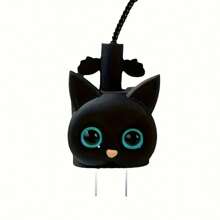 Cute Cat Design Charger Protector, Data Cable Protector, Cord Organizer, Fast Charging Head Anti-Bending Cable Winder, Great Gift For Boyfriend/Girlfriend Charger Accessories, Phone Accessories