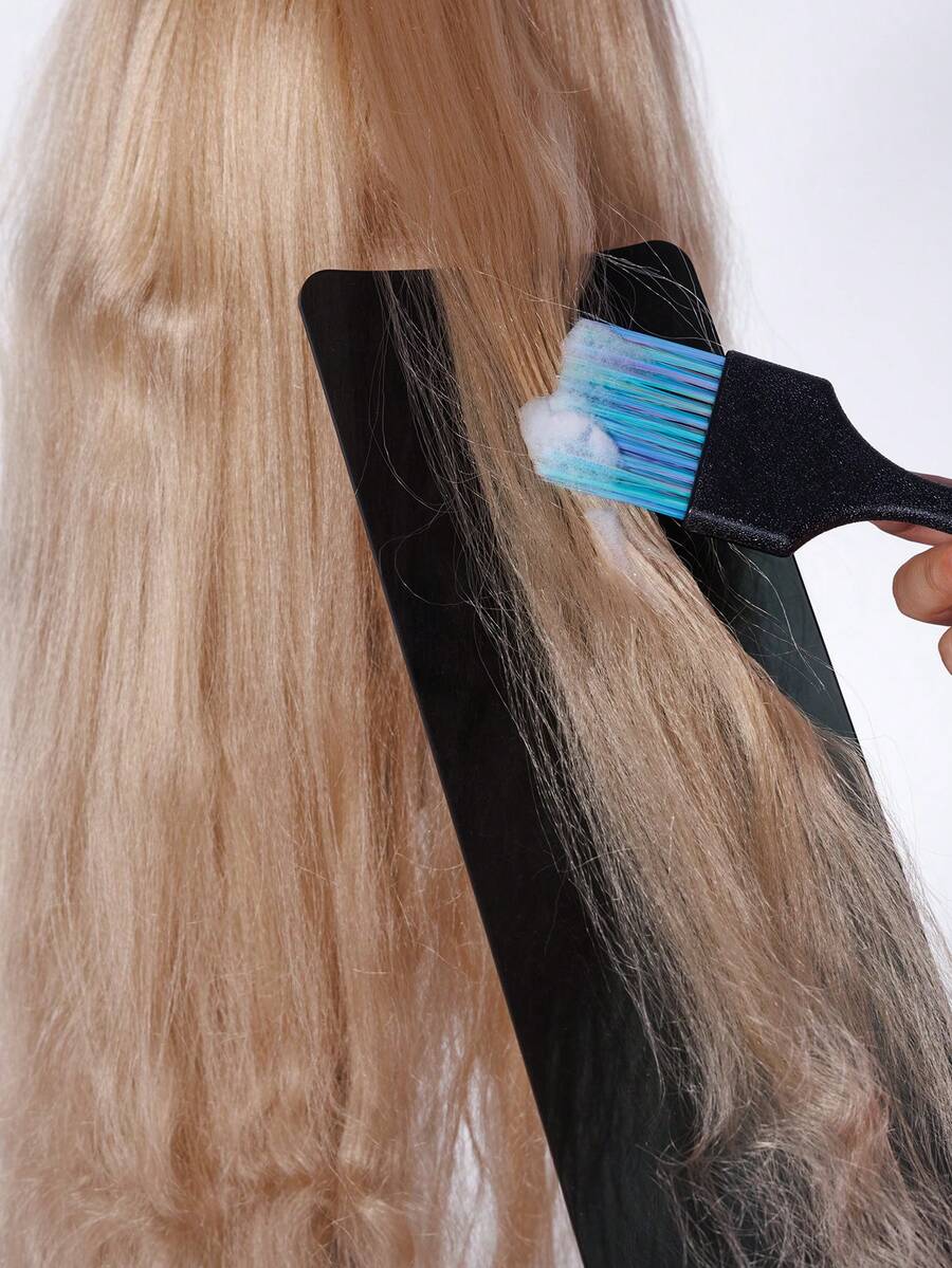 1PC Acrylic Hair Dye Board For Professional Hair Coloring And Salon Use, Semi-Transparent Pick Dye Board For Uniform Coloring, Color Mixing And Application Tool For Hairdressing, Convenient Hanging Ear Design For Easy Use, Ideal For Hair Dyeing, Highlighting, And Coloring Services In Salons, Portable Hairdressing Accessory, Perfect For Color Application, Hair Salon Essentials For Precise And Even Dye Distribution,Back To School,Travel Holiday Essentials,Hair Accessories For Women,Slick Back Brush,Barber Accessories,Hair Dryer,Hair,Barber,Hair Tools,Hair Products,Hair Accessories,Edge Brush,Barber Accessories,Travel,Hair Dryer,Hair Stuff,Hair Spray,Hair Accessories,Curly Hair Products,Hairdressing Equipment,Accessories,Hair Cutting Scissors,Christmas,Barbershop,Barber Accessories, Hair Accessories, Hairdressing,Hair Dryer,Hair, Accessories, Hair Products, Hair Tools, Hair Stuff, Hair Care, Curly Hair Brush, Barber, Barber Accessories, Hairdressing Equipment - Multicolor - View 1