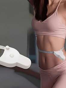 1 件可伸缩身体测量卷尺 - 适用于腰部、胸部和大腿的软塑料健身测量带，带皮带夹，易于读取，适合家庭和健身房使用，腰围卷尺|可伸缩卷尺|耐用塑料结构 - 彩色 - 查看 2