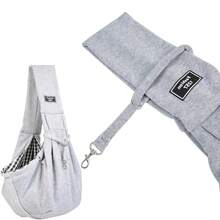 1pc Pet Carrier Backpack, Suitable For Cats, Dogs And Puppies - Outdoor Travel Dog Shoulder Bag, Single Person Comfortable Messenger/Tote Bag