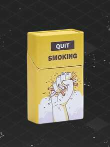 1个加厚香烟盒，容量20支，防压防水，多款式吸烟配件，男女通用，四季皆宜，香烟盒，礼品 - 彩色 - 查看 11