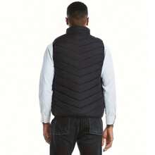 Men'S Smart Heating Vest - Smart Electric Heating With Adjustable Temperature Settings, Rapid USB Charging, Solid State Heating, Stylish Winter Jacket Design For Outdoor Activities(Power Supply Is Not Included)