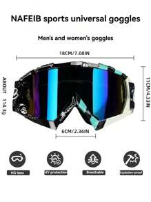 2025 AirFlow Pro Fashion Sunglasses - Sport Thick Frame, Equipped With Breathable Foam Pad And Adjustable Headband, Anti-Glare PC Lenses, Suitable For Outdoor Activities