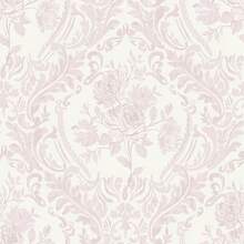 Ismoon Peel And Stick Wallpaper Vintage Floral Contact Paper Boho Watercolor Pink Damask Wallpaper Textured Removable Self Adhesive Vinyl Wall Paper For Bedroom, 17.3 In X 6.5 Ft - 深灰色 - 查看 10