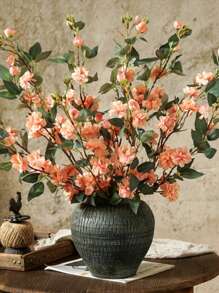 1/2 bouquet de fleurs de rose artificielles, 88cm de fleurs artificielles pliables et non décolorées - pour la décoration de mariage, la décoration de la Saint-Valentin, la décoration d'anniversaire, la décoration d'anniversaire, la décoration de la maison, la décoration de table, la décoration de chambre et de salle de bain, la décoration de bureau, les décorations de pièce, la décoration d'automne, la décoration d'automne, la décoration de table, la décoration de pot de plante