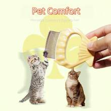 Shell Comb Cat Comb Pet De-Fluffing Comb Cat Dog Cleaning Massage Comb