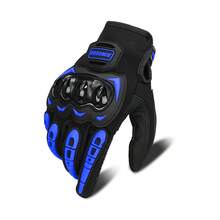 1 Pair Motorcycle Gloves, Breathable Motorcycle Touchscreen Full Finger Gloves, Motocross Riding Gloves, Outdoor Sports Gloves, Unisex - Multicolor - View 24