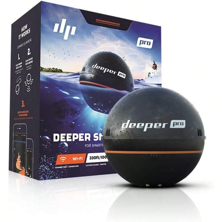 【美品】値下げ deeper pro + 魚群探知機 Deeper CHIRP+ 3 魚群探知機