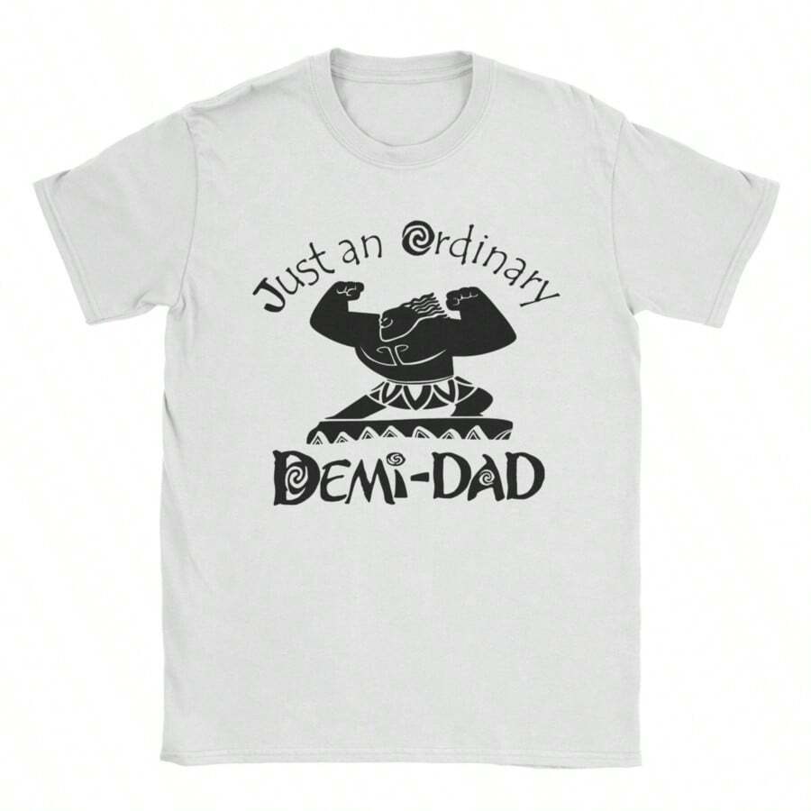 COOL SUMMER Funny Moanas Maui Stronge T Shirts Men Cotton Vintage T-Shirt Crew Neck Just An Ordinary Demi Dad Tees Short Sleeve Clothing Gift - White - View 1