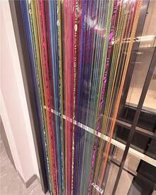 100cmX200cm Decorative Door String Curtain Beads Wall Panel Fringe Window Room Divider Blind For Wedding Coffee House Parts Door Divider Beads Tassel Screen Decoration (Colorfull 25) - 粉色 - 查看 10