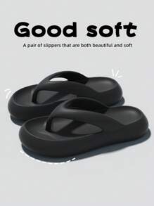 Tongs pour femmes, légères et souples, sandales pour la plage et la douche