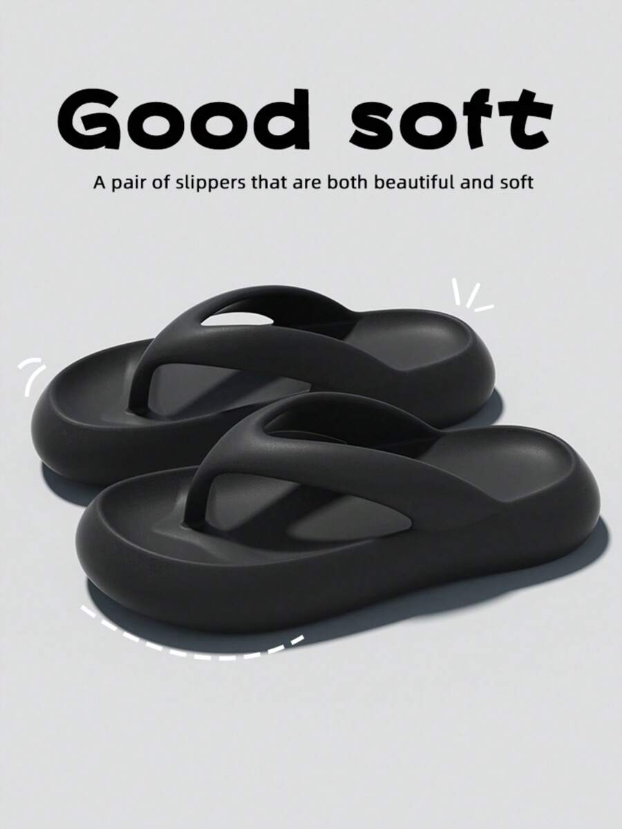 Tongs pour femmes, légères et souples, sandales pour la plage et la douche