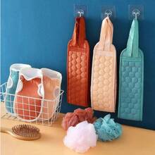 Set de 3 piezas para exfoliación en el baño, que incluye esponja de baño, guantes de baño, toalla exfoliante, cepillo para la espalda, para spa, masaje y exfoliación corporal, accesorios de baño para exfoliación