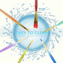 6pcs/Set Cake Brush Fondant Cake Decorating Painting Brush DIY Fondant Baking Pastry Tools Kitchen Accessories - Multicolor - View 9