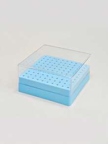 1pc New 100-Slot Beauty Nail Drill Bit Storage Box, Nail Drill Bit Display Stand & Organizer - Multicolor - View 7