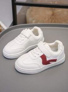 1 Pair Children Fashion Sports Shoes, Boys And Girls Indoor/Outdoor Casual Sneakers, Toddler Anti-Slip Breathable Running Shoes