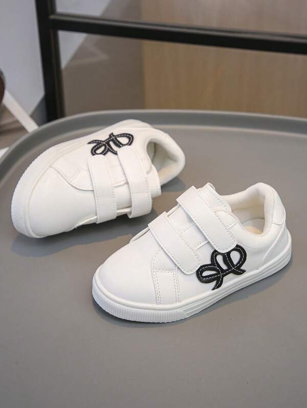 1 Pair Kids Fashion Casual Sneakers, Unisex Toddler Indoor & Outdoor Trainers, Breathable Anti-Slip Durable Running Shoes