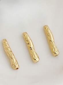5pcs. Irregular Long Spacer Beads.Suitable For Necklaces, Bracelets, Beads, Key Rings Jewellery Making.DIY Accessories, Glamour Jewellery Accessories.Wedding Jewellery Accessories.Key Chains, Amulets, Decorative Pieces. Jewelry Making Supplies. Bracelets, Ornaments, Handicrafts And Daily Gifts. Handmade Accessory Beads.Back-To-School Season