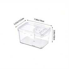 1Pcs Bread Box 3 Size Rectangular Bread Storage Boxes With Time Rrding Clear Loaf Bread Container Airtight Bread Keeper Box - JJ446-a2 - View 9