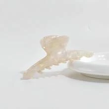 1 Stück mehrfarbiger, großer Haarkrallenklemme aus Azetat, stylisch und hochwertig, geeignet für dickes und dünnes Haar, Geschenk für Frauen, Makeup, Gesichtsreinigung, Einkaufen, Urlaub, modischer Haarschmuck für den täglichen Gebrauch, elegante Haarspange