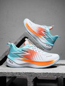 2026新款男士网面透气运动鞋，户外休闲厚底多功能徒步鞋，软底健身训练鞋，时尚个性化原创防滑跑鞋 - 彩色 - 查看 8