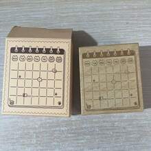 1 Equipment Forgot Cat Box Wooden Handbook Seal Vintage Cat Schedule Beech Seal Daily Memo Seal - one-size - View 12