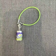 Nuevo Colgante de botella de refresco simulada Labobo, Accesorio de muñeca LABUBUS Colgante de lata con correa de hombro, Decoración colgante de 10cm