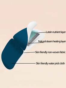 40 Stücke Lutein Dampfaugenmaske - lindert Müdigkeit der Augen, trockene Augen, Wärmetherapie, Schlafmaske zum Abdunkeln