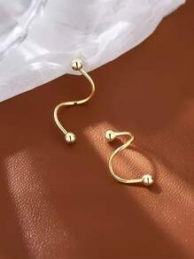 1 par, Pendientes de tuerca con tornillo de acero inoxidable sencillo, pendientes de tuerca en forma de corazón y estrella de acero de titanio, accesorios para piercing, ideales para fiestas de vacaciones, fiestas de cumpleaños, uso de moda diario, adecuados para Acción de Gracias y Navidad, el mejor regalo para amigos y colegas