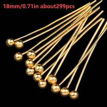 300 件/900 件不锈钢圆球头眼针，适用于 DIY 手链和项链配件