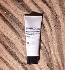MARLOWE. No. 128 Men's Lotion With Sunscreen SPF 50, 3.4 Oz, Oil-, Lightweight Daily Face Moisturizer Men, Includes Natural Extracts To Hydrate, Nourish & Soothe - Facial Moisturizer w SPF - 查看 4