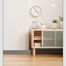 1pc 2m/78.74in Self Adhesive Skirting Line 3D Wall Stickers Thickened Anti-Collision Decoration Strips Bedroom Living Room Corner Line Stickers