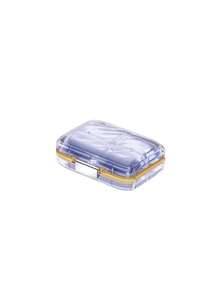 7-Day Portable Pill Box With Lid, Medication Organizer Case, Lightweight Small Drug Storage Container - Multicolor - View 9