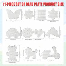 Bộ 800/8044 hạt nhựa nung chảy 5mm kèm phụ kiện, bảng ghép hình khảm thủ công sáng tạo DIY và hạt nhựa. - đánh vần doudou - Xem 4