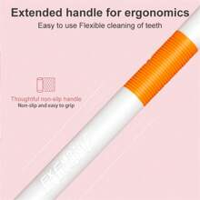 Super deer Super Deer L-Type 0.6/0.7mm Interdental Brush Bristle Interdental Tooth Brushes Cleaning Between Teeth For Orthodonotics